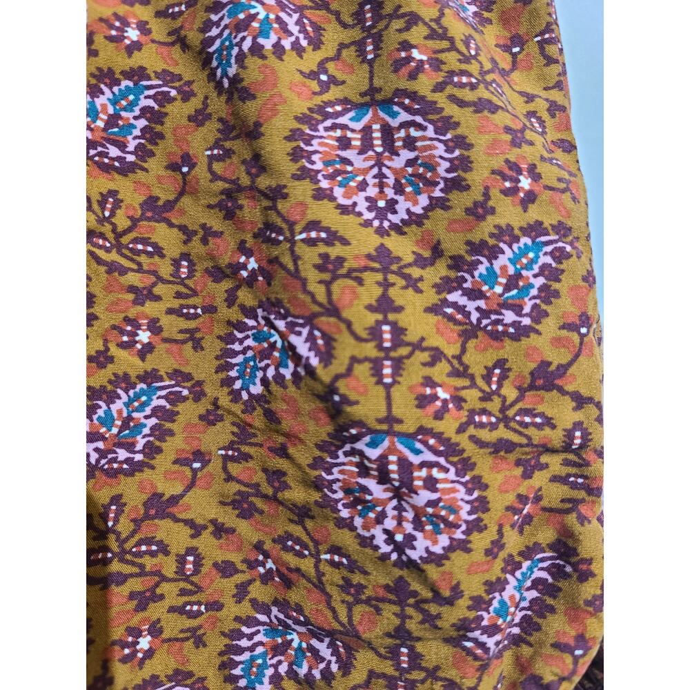 Madewell Drapey Pull-On Shorts Warm Paisley Size Small EUC - Picture 4 of 5